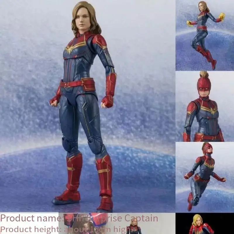 The Avengers 4 SHF Final Battle Surprise Captain kann Puppen-Spielzeug-Ornament-Modelle herstellen. Anime