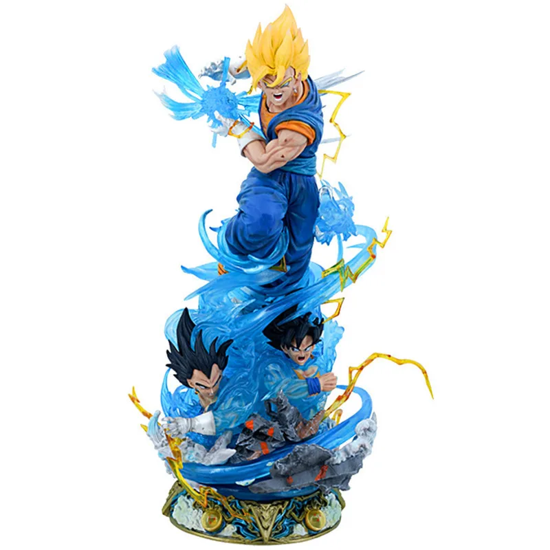 Last Sleep Studio Dragon Ball Z Vegetto SSJ3 Figure Dragonball Figurine Anime Model GK Bejitto Statue Collection Toy DBZfigma