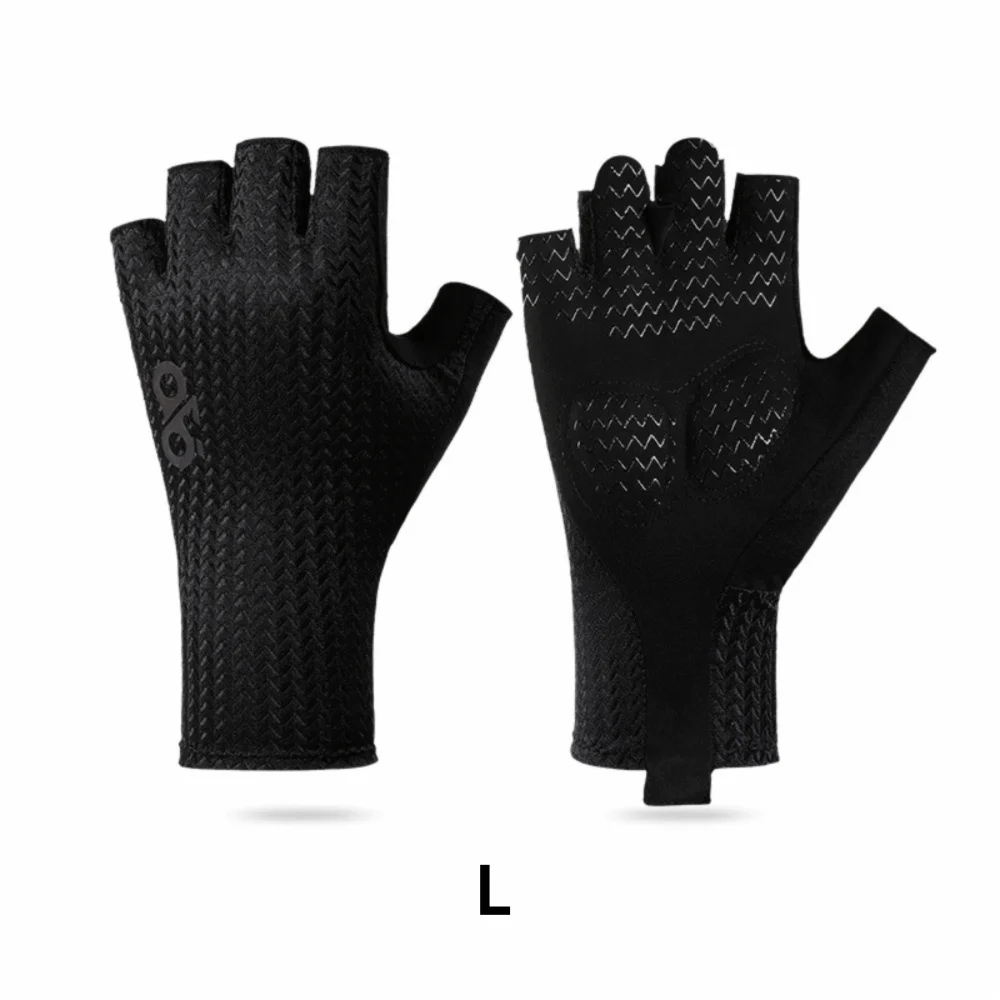 

Летние дышащие велосипедные перчатки, противоскользящие противоударные перчатки с половиной пальца, износостойкие перчатки для шоссейного велосипеда, охлаждающее спортивное снаряжение