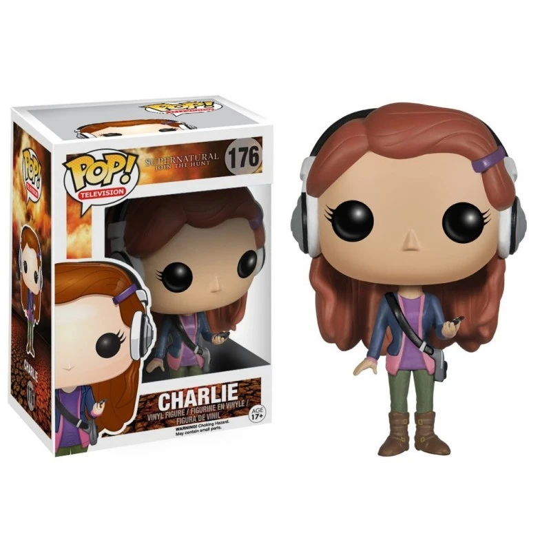 NUEVO Funko POP! 2026 ¡Oferta! Supernatural Charlie Bradbury # 176 Muñecas de Vinilo para Juguetes de Cumpleaños