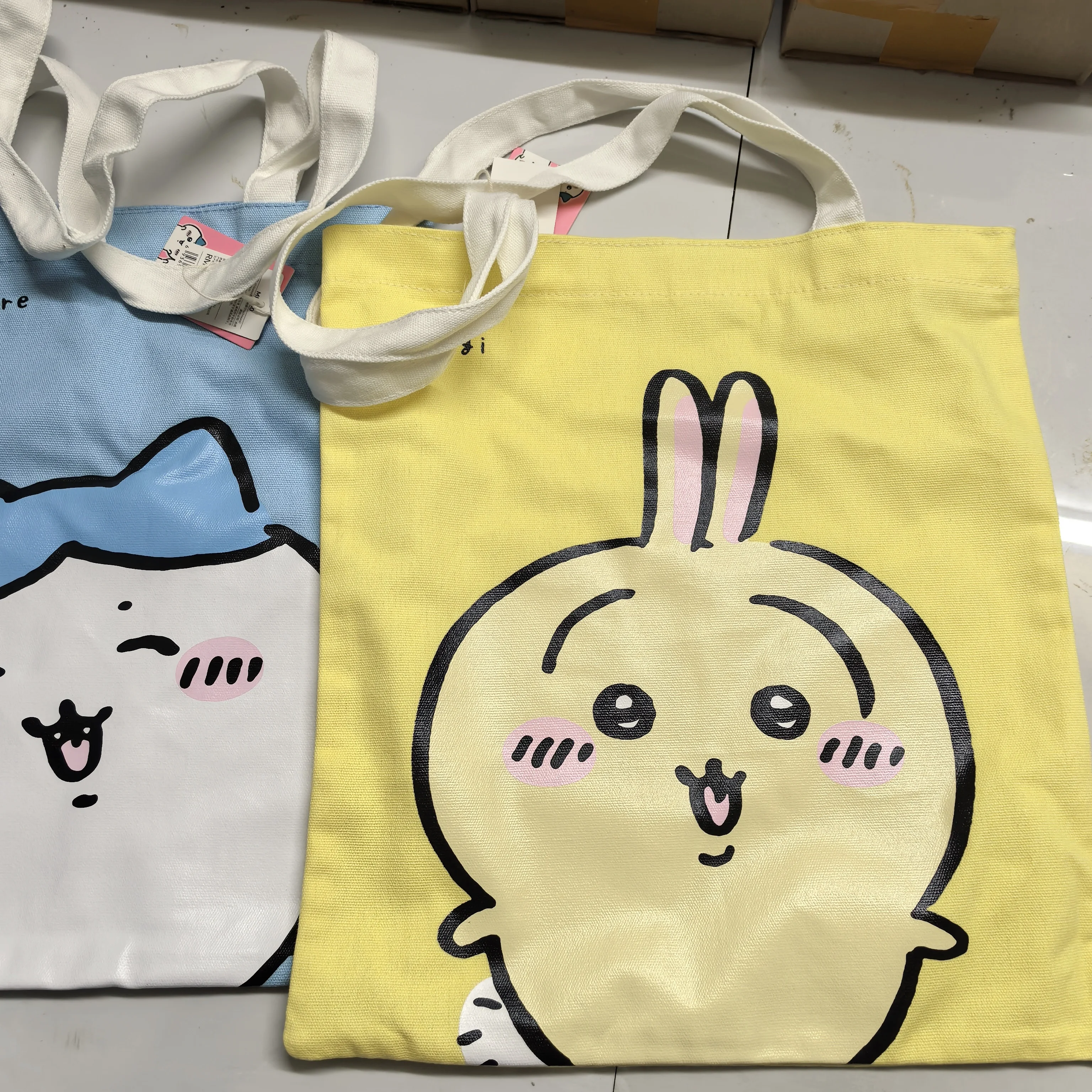 Chiikawa series shopping bag one shoulder storage large capacity 38cm usagi chiikawa hachiware Beautifully decorated for gifting