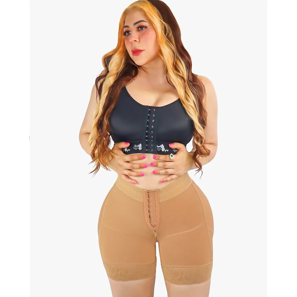 Women Butt Lifter Shaper Panties Shorts Briefs Butt Lift Underwear Body Shaper Low waisted hip lifting shorts with zipper faja
