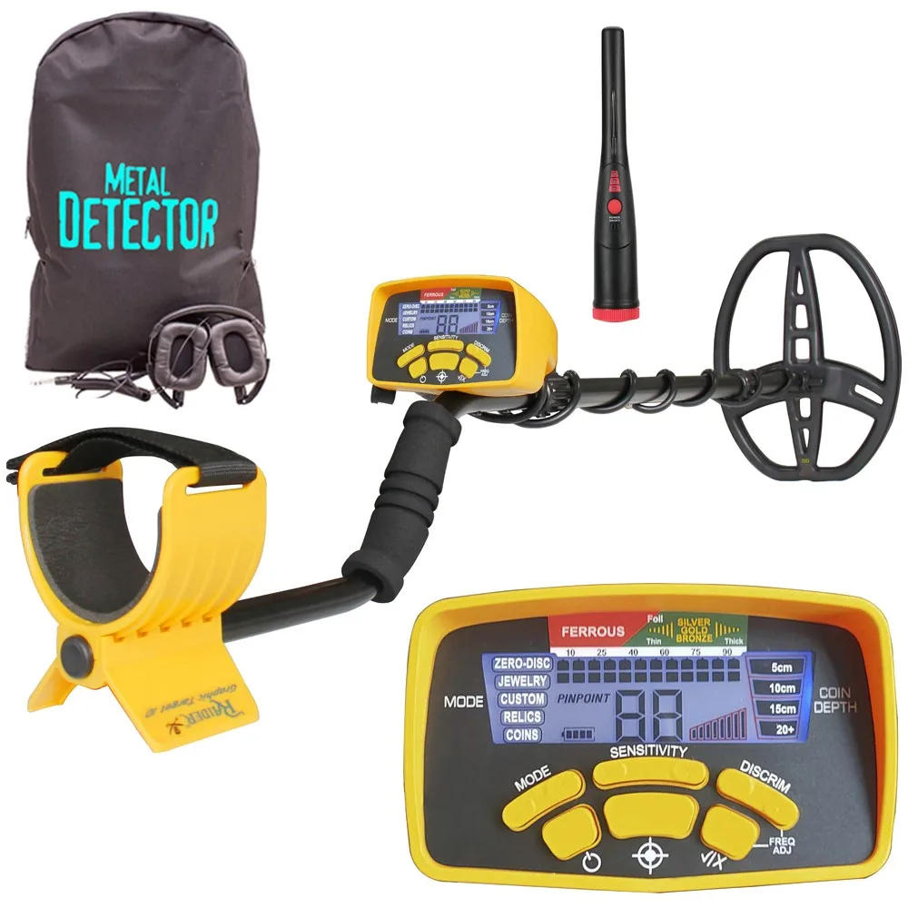 Tianxun Best New Deep Search 5 Meters Gold Detector MD6450 Professional Gold Metal Detector For Treasure Hunting