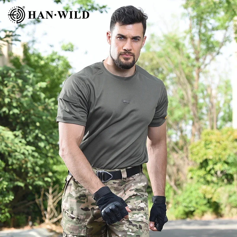Camiseta Táctica de Verano para Hombre – Manga Corta con Secado Rápido - imagen 2