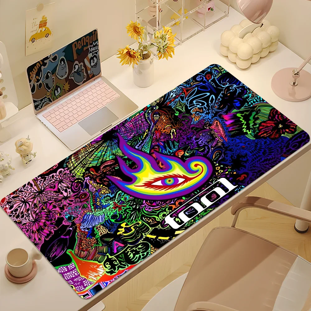 Rock Tool Band Lateralus Mouse Pad Gaming Accessories Protector Office Laptop Gamer Cabinet Non Slip