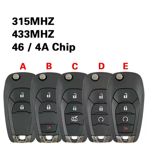 CN014120 Original 2/3/4/ button Key FCC13522781 For Chevrolet Spark Sonic/Trax 2019-2021 315/434Mhz 4A/46 Chip