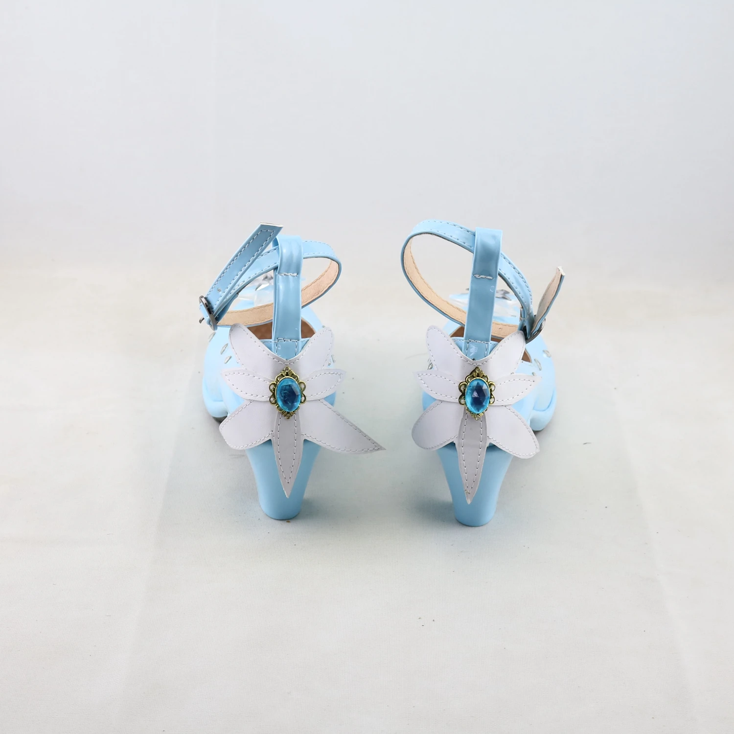 Ice and Snow Hatsune Miku Princess Cosplay Shoes Women Man Hatsune Miku Cos Anime Performance Shoes