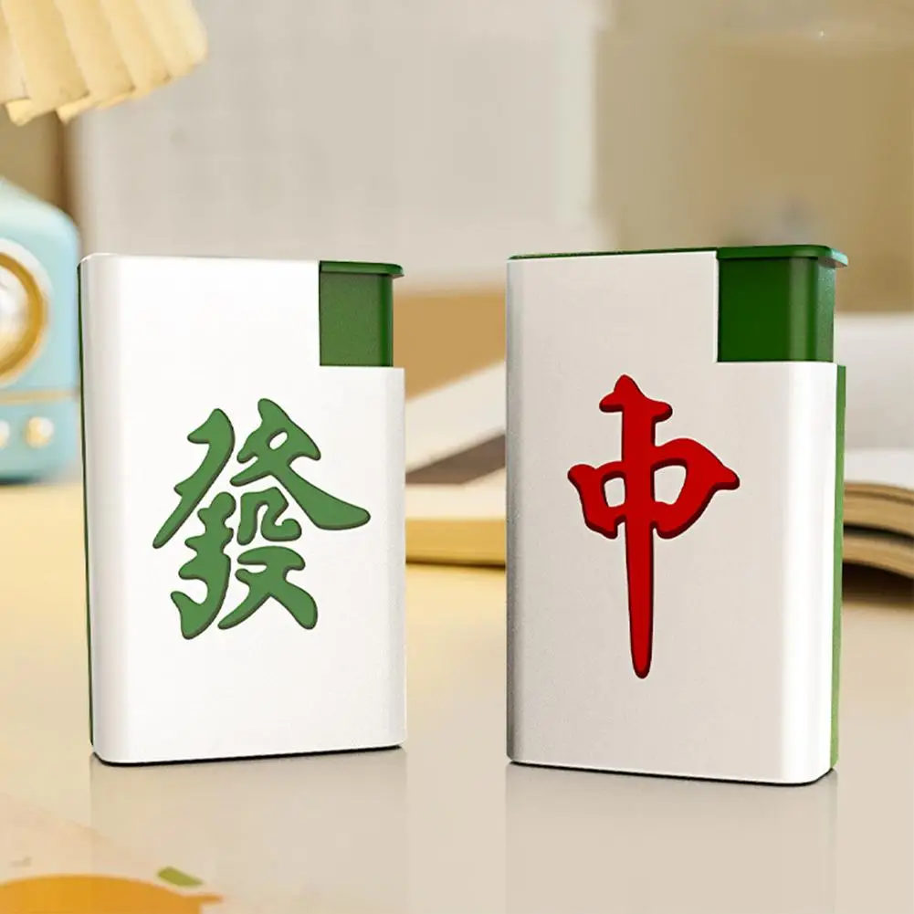 Mahjong Sprinkler Water Spray Lighter New Prank Mini Cartoon Pranker Squirt Water Prop Portable Waterjet Lighter