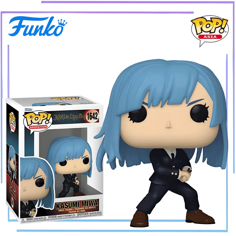 

Genuine Edition FUNKO POP Jujutsu Kaisen–Kasumi Miwa Anime Action Figure Desktop Ornament Model Toys Assembly Collectible Model