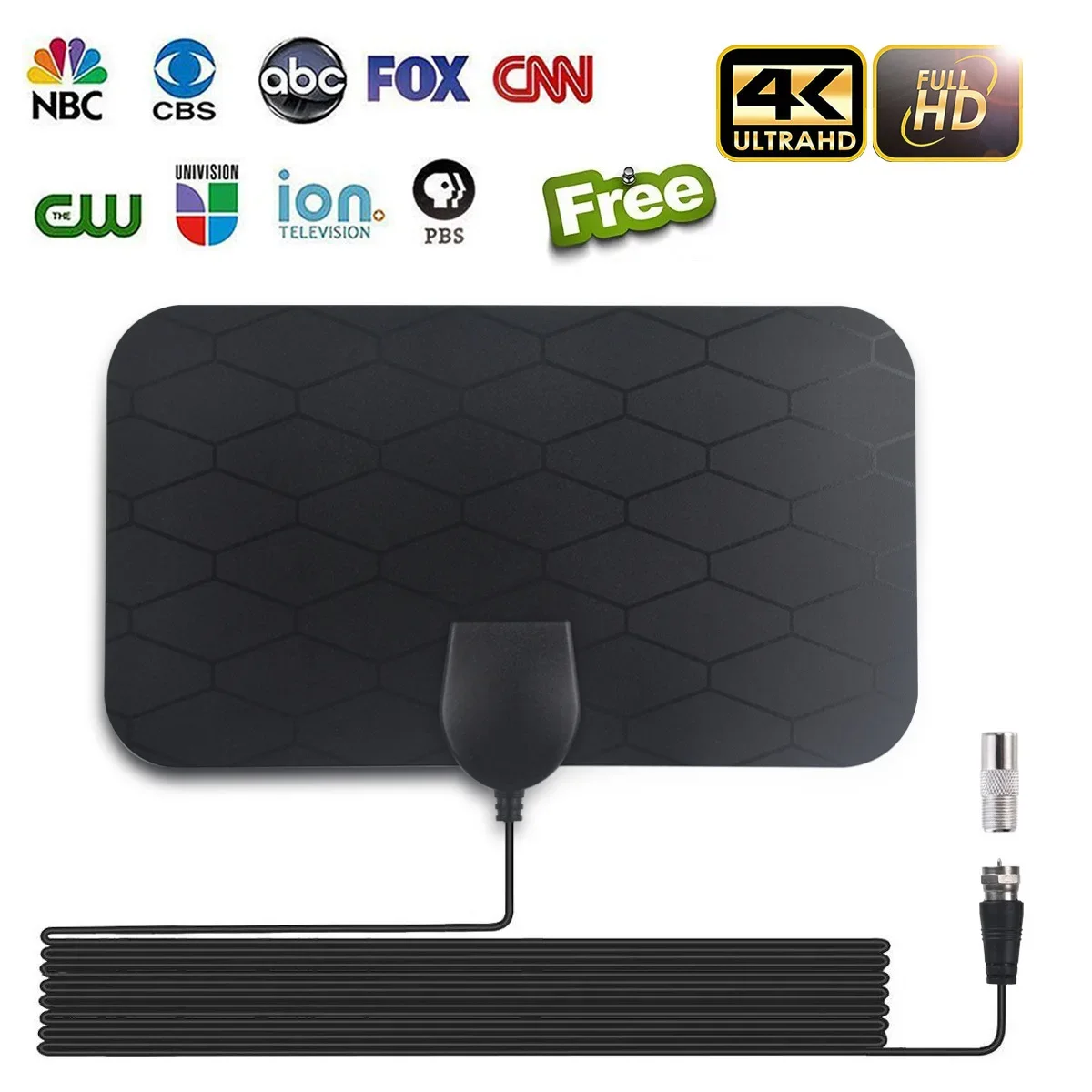 Cross-border European and American indoor digital TV ground wave antenna mini HDTV antenna DVB-T