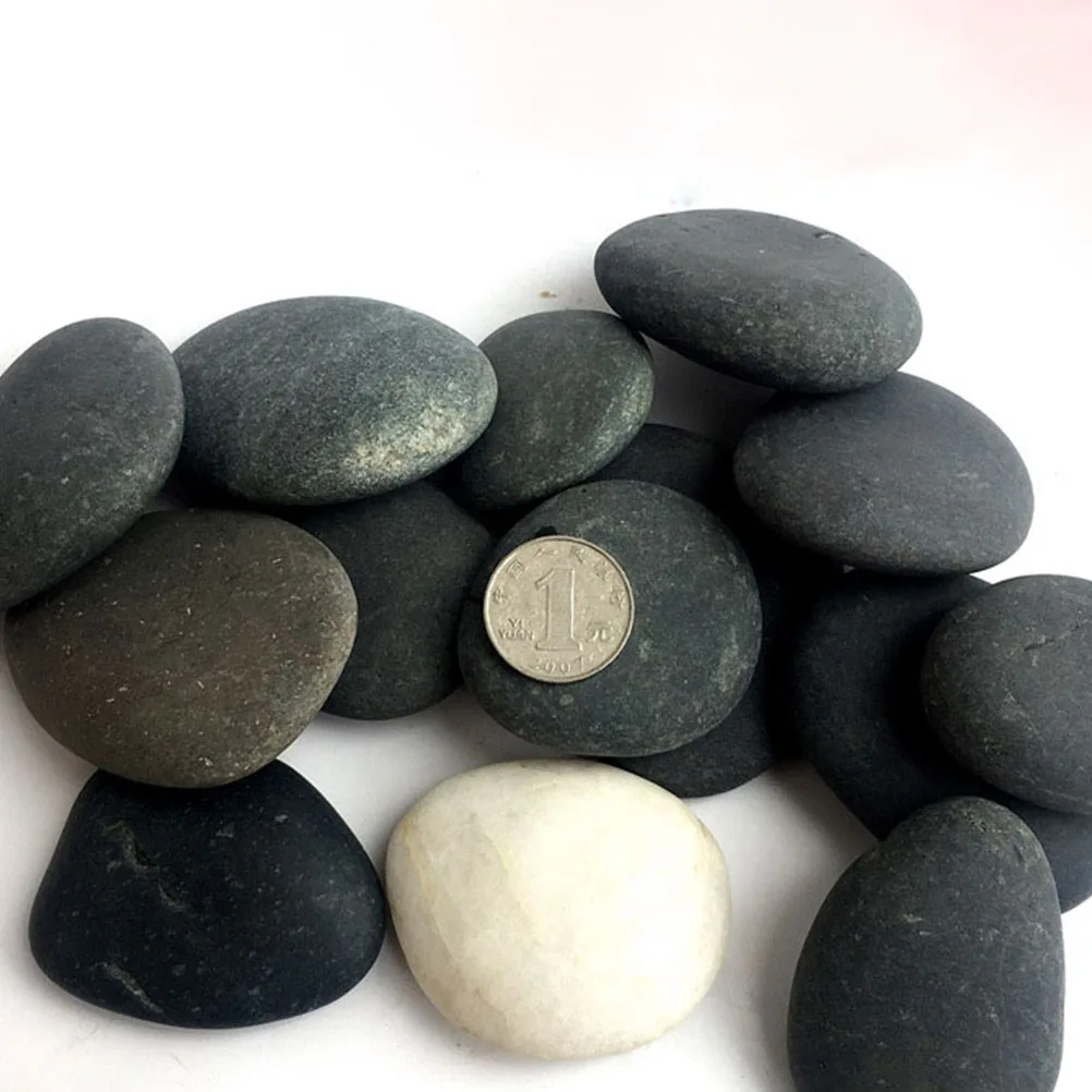 

10PCS HandPaintedRocks SmoothStonesforPainting CraftDIYPolishingPebbles ArtCreations LandscapeOrnaments PaintedRockCollections