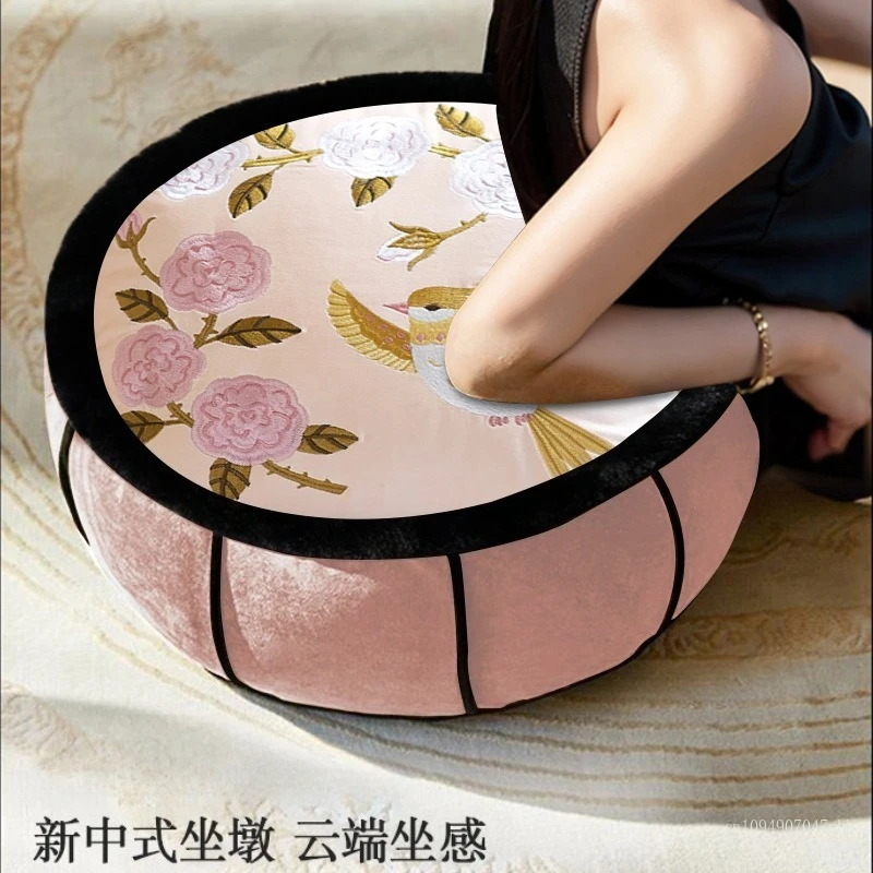 

Подушка-футон для сиденья, многофункциональная подушка для гостиной, татами, китайская подушка для сиденья, эркер, спальня, пол для чтения, пирс для ног