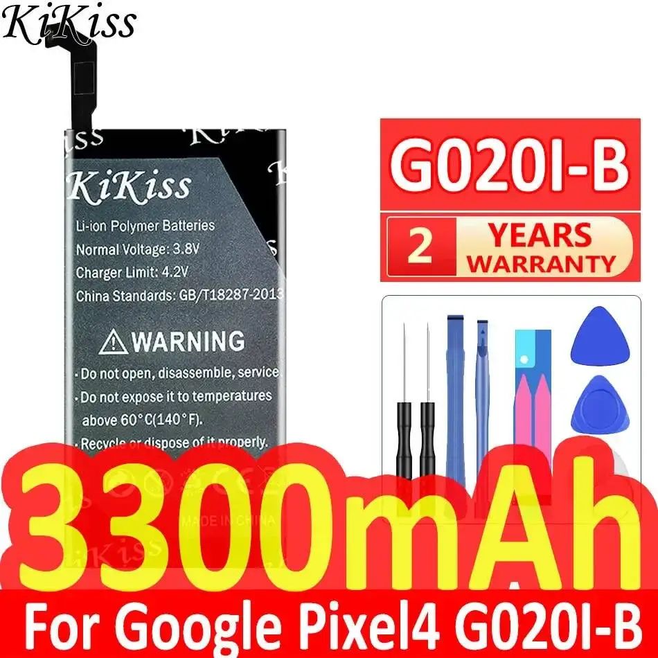 G020I-B Mobile Phone Battery For Htc Google for Pixel 4 G020I G020M 3300mAh Stable
