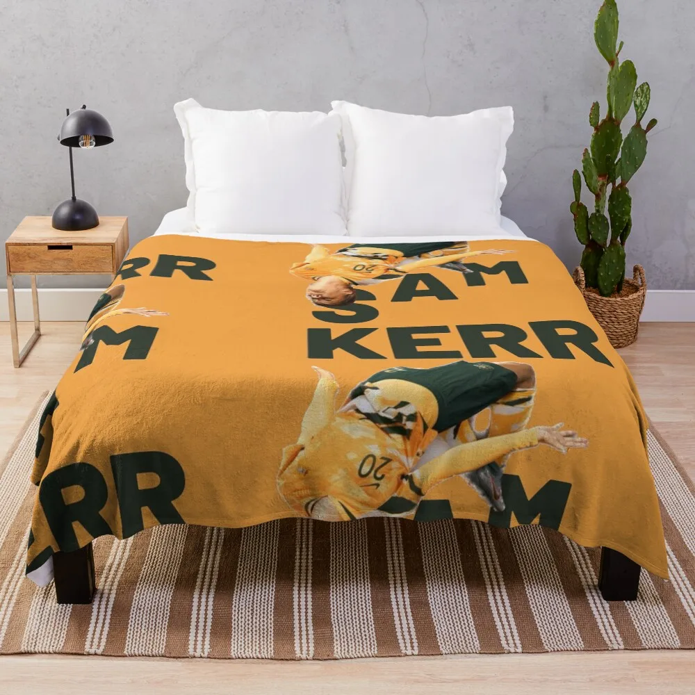 

Kerr backflip Throw Blanket Travel Size Cozy Blanket for Plane Train