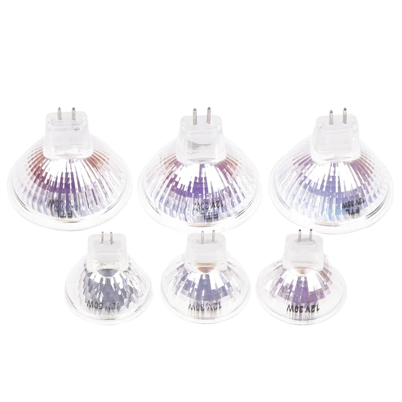 AC/DC 12V Halogen Bulb Lamp Cup Light MR11 MR16 GU5.3 GU10 High Brightness Spotlight