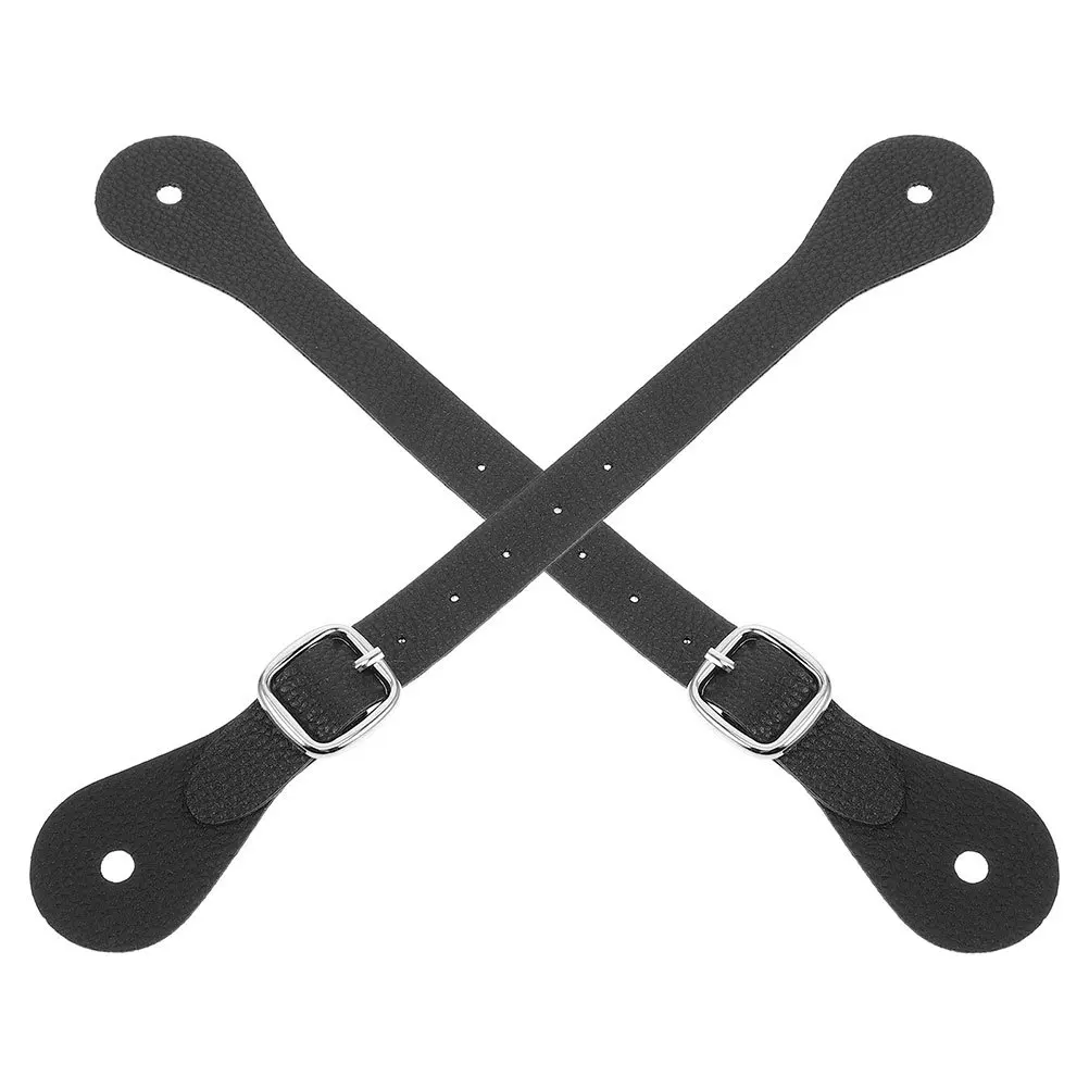 قطعتان من أشرطة حفز حصان الفروسية القابلة للتعديل من البولي يوريثان للنساء والرجال ومنافسة التدريب في الهواء الطلق