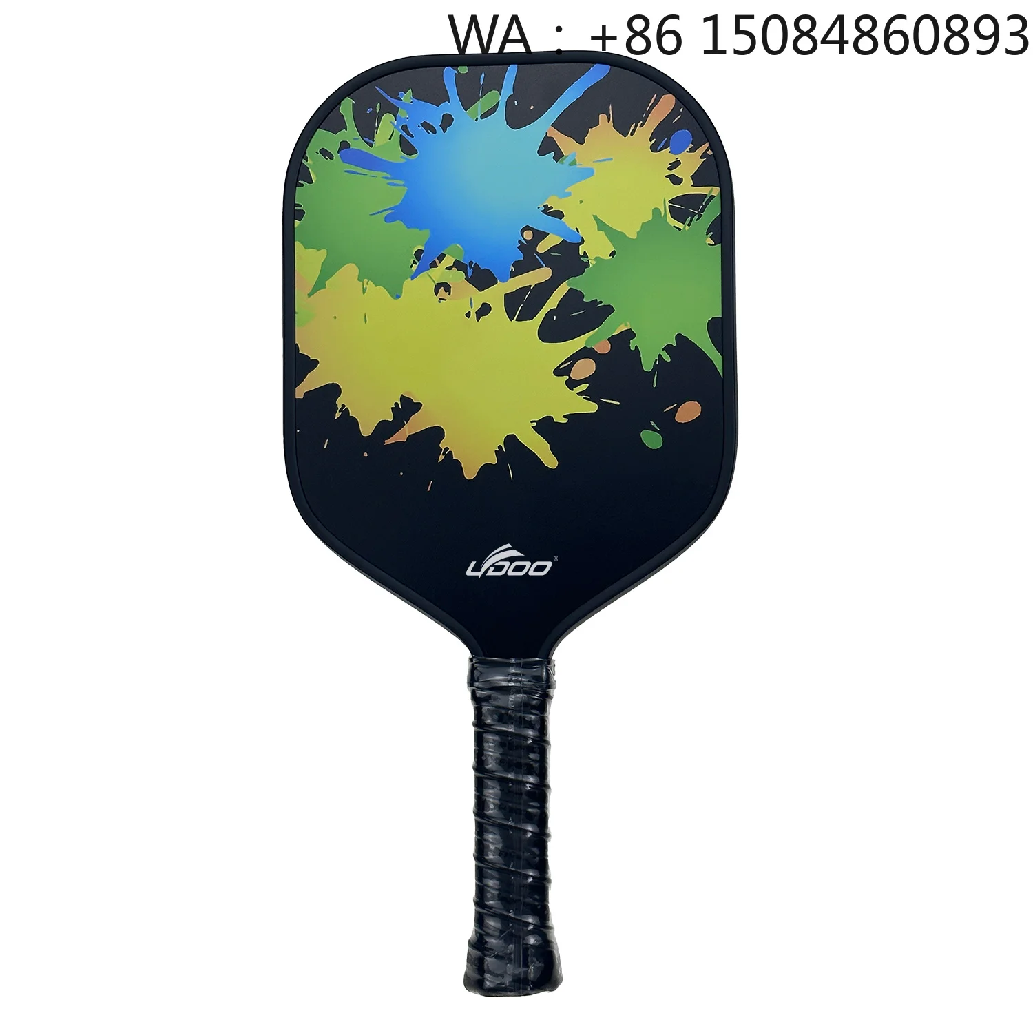 

T700 3K/12K Carbon fiber material padel racket, glassy plate surface, OEM custom design, durable structure for professional spor