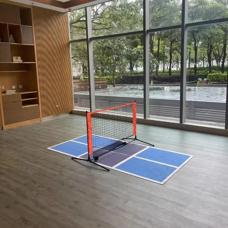 Family Portable Mute Mini Racket, Indoor Outdoor Pico Ball Mobile Net