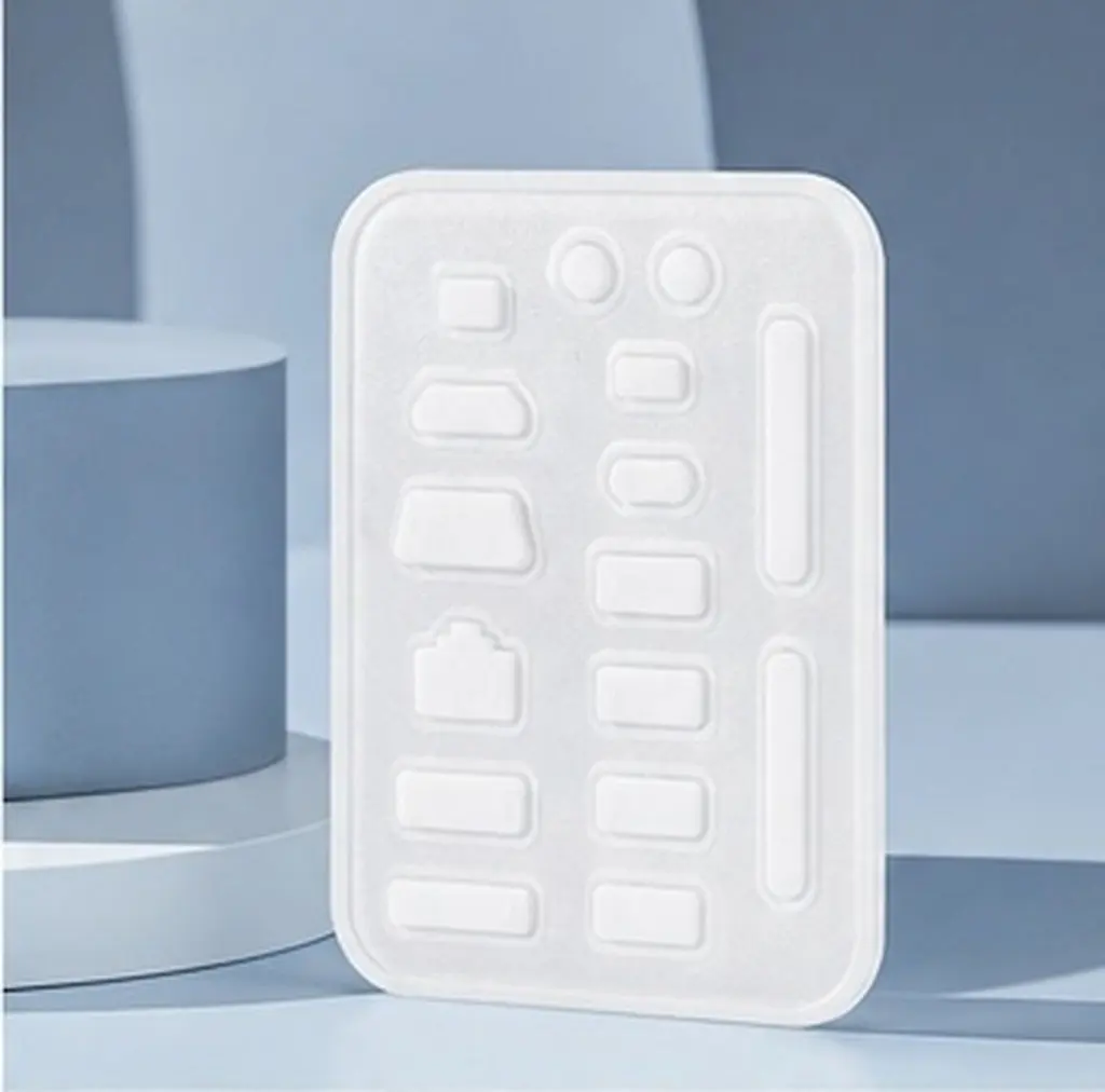 1Set Silicone Laptop Port Usb Port Protector Cap Usb Plug Covers For Computer Technician Plugs Dust Caps