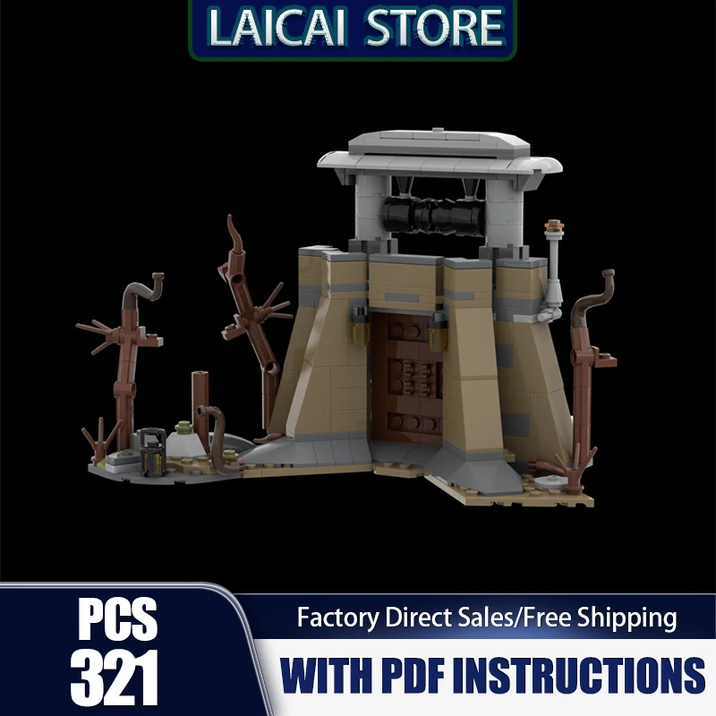 Star Movie Moc – briques de construction, plate-forme de duel détachable, technologie de modèle, blocs modulaires, cadeaux, jouet de noël, ensembles de bricolage, assemblage