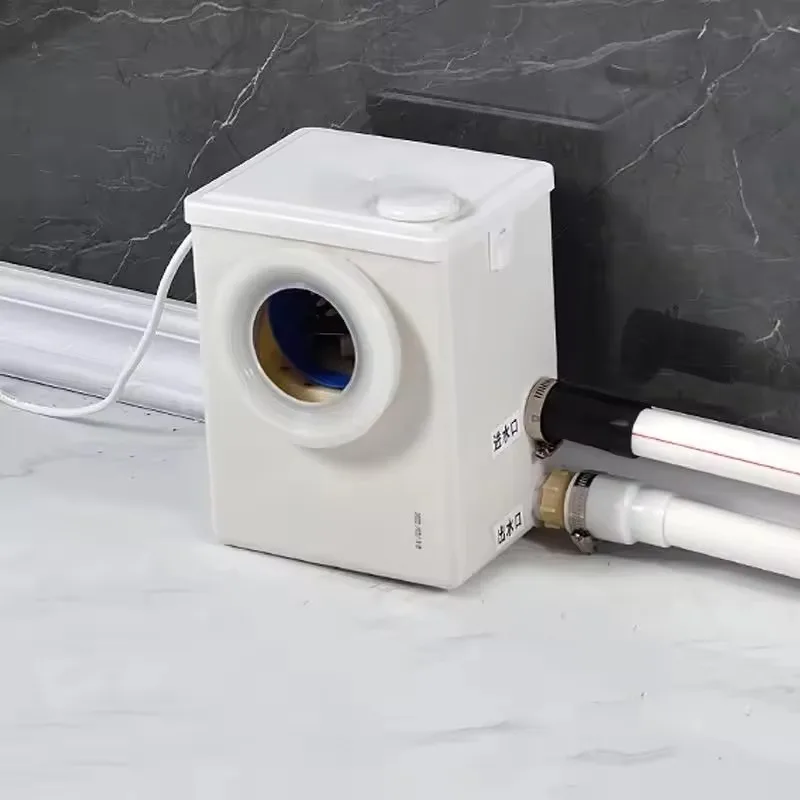 Automatic sewage lifter, toilet wall row, basement, kitchen, wash basin, toilet, electric pressurized crushing