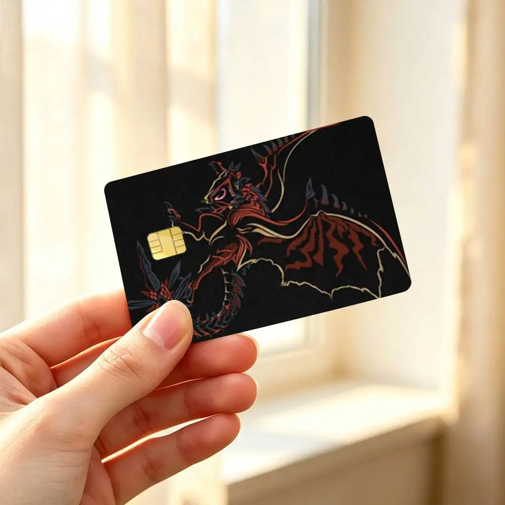 Rathalos M-Monster H-Hunter Credit Card HD Stickers Premium matte film effectively prevents fingerprints and daily abrasion.