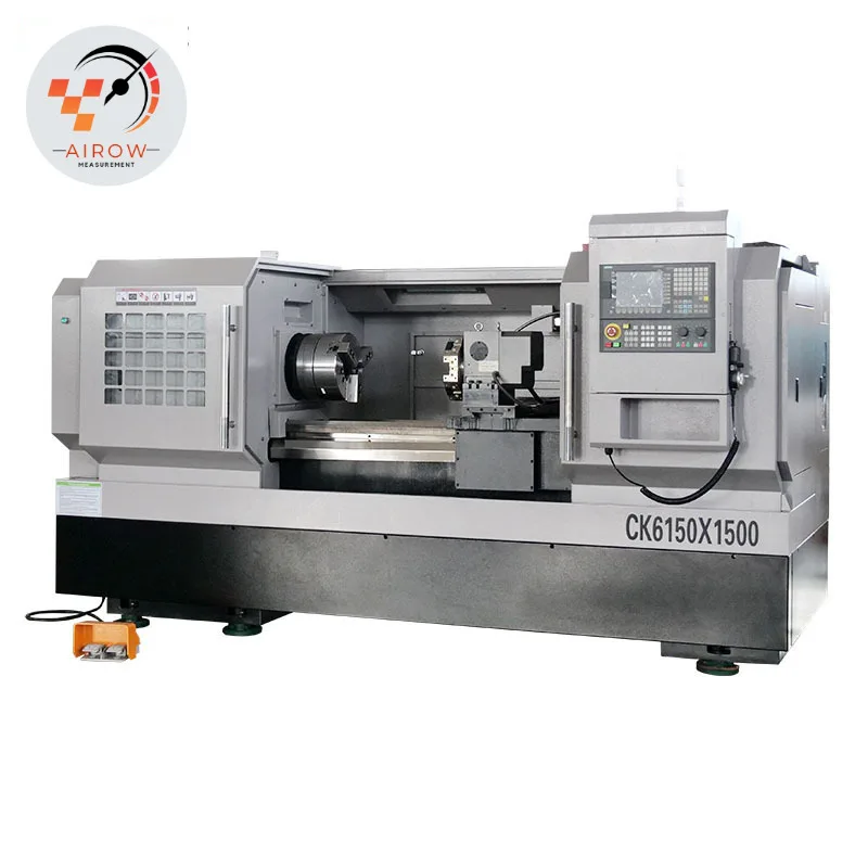 Ariow New Lathe Cnc Price CK6150x1500 Single Phase Cnc Flat Lathe Machine with 808d Control