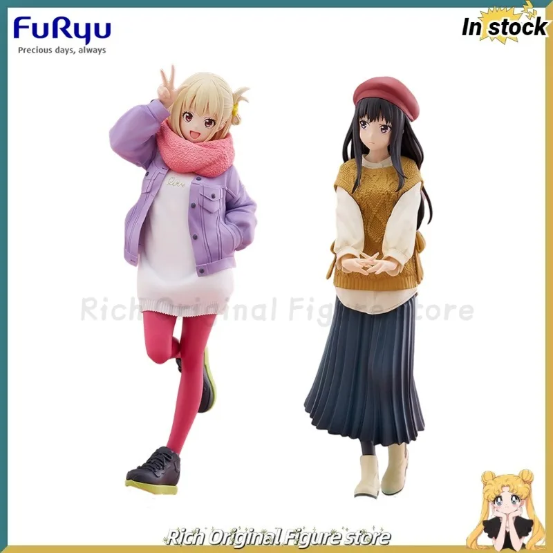 

【В наличии】 Оригинальный FuRyu TENITOL Lycoris Recoil Inoue Takina/Nishikigi Chisato Модель Фигурка Украшения Коллекция игрушечных украшений