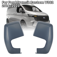 Rearview Side Mirror Cover Trim Caps for Ford Transit Custom V362 2014 2015 2016 -2023 Side Mirror Cover Cap Car Accessories