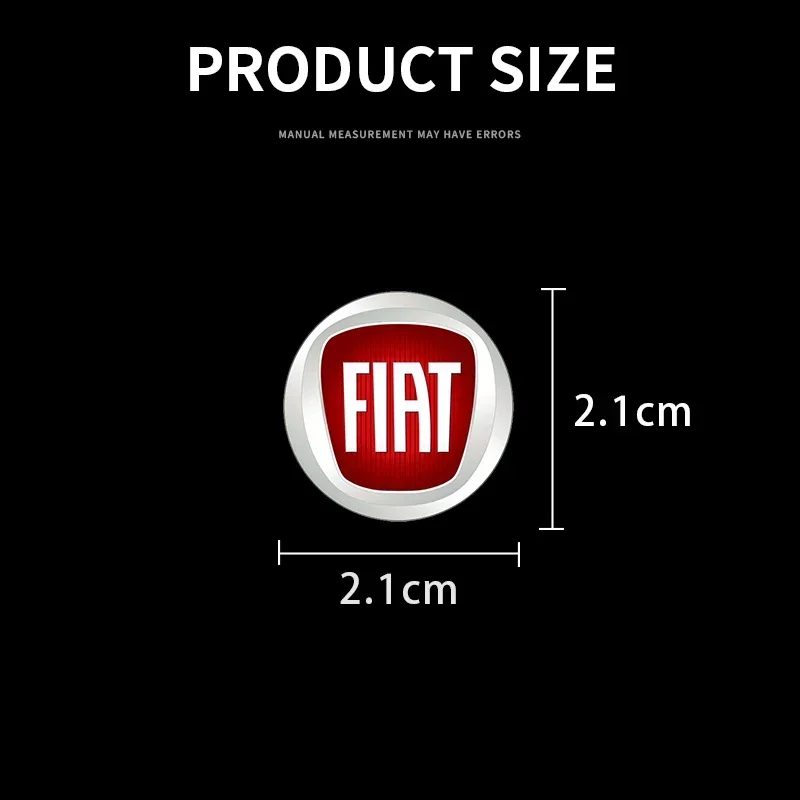 1/2/5/10pcs Car Sticker Steering Wheel Interior Sticker for Fiat Punto Abarth 500 Stilo Ducato Palio Bravo Doblo Car Accessories