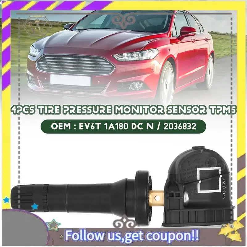 

Датчик контроля давления в шинах ABXV TPMS 433 МГц, подходит для Ford PX MKII Ranger/Everest/Mondeo EV6T1A180D