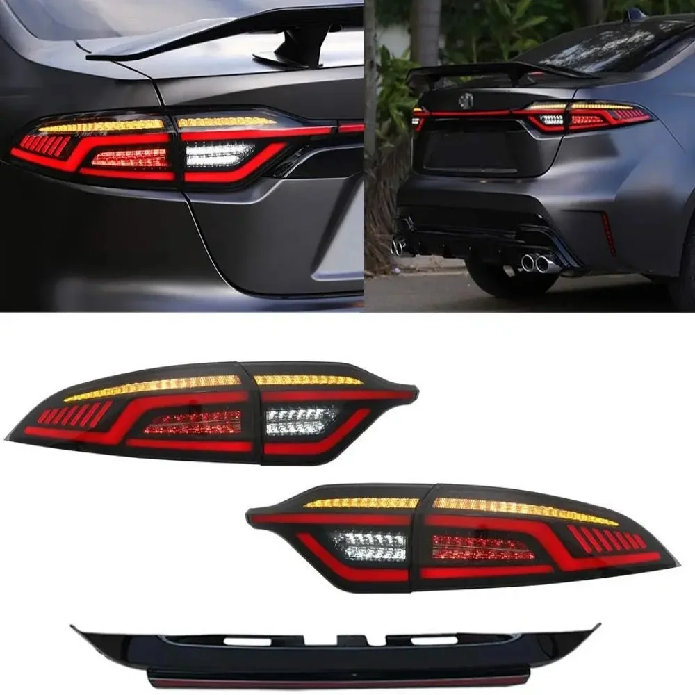 

LED Tailgate Light Tail Lights For Toyota Corolla 2020 2021 2022 2023 2024 Start Up Animation DRL Sequential Indicator