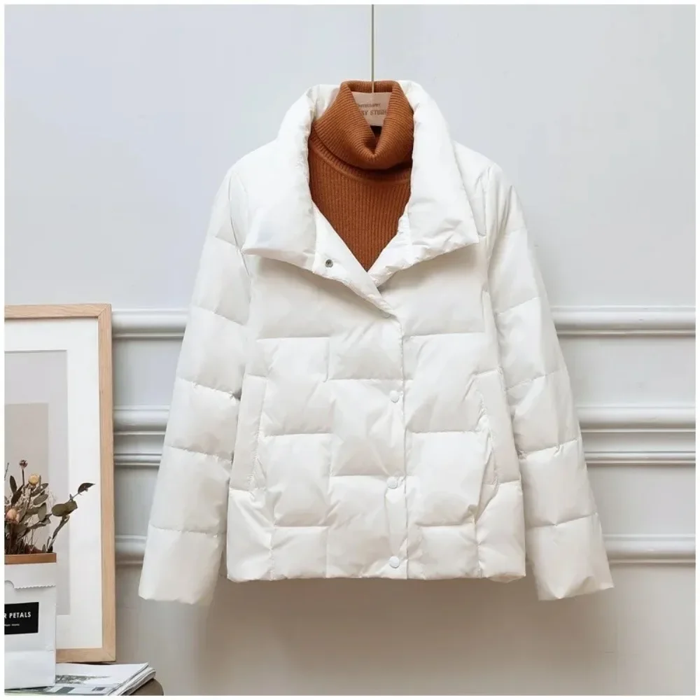 2024 New Down Jacket Women  Winter and Autumn Vest Coat for Women Minimalism Light Outerwear Female Down Coat Puffer Jacket