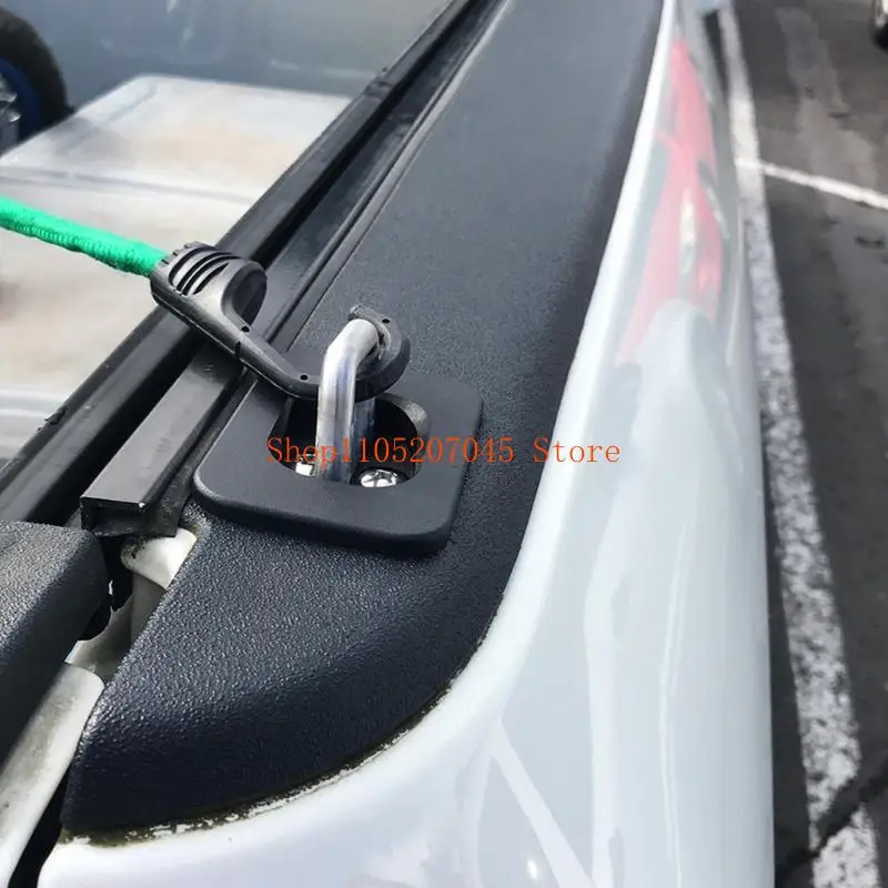 37cd مرساة مرساة قابلة للسحب لسرير الشاحنة على الجانب العلوي حلقات D لذاكرة الوصول العشوائي F150 #6