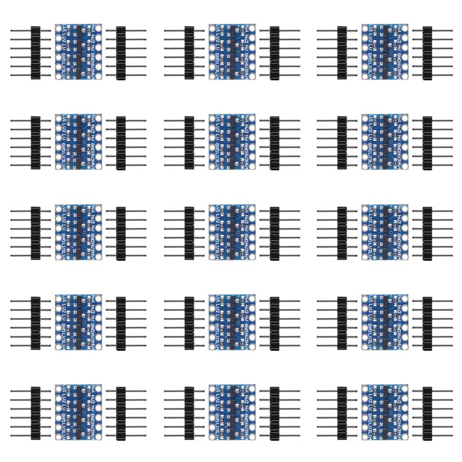 5/10Pcs 4 Channels IIC I2C Logic Level Shifter Bi-Directional Module Safely Steps Down 3V to 5V Level converter for Arduino