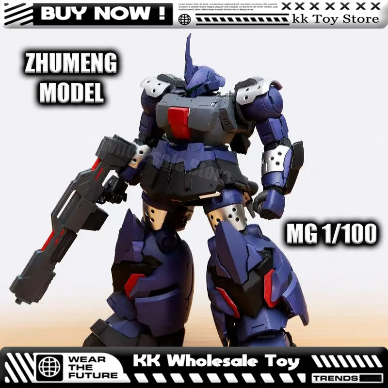 

New ZHUMENG Model MG 1/144 GRIPPS 17CM Assembly Model Kits Plastic skeleton Kits Action Figure Robot Plastic Model Gifts Toys
