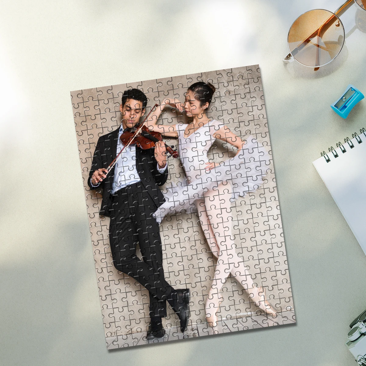 35/300/500/1000pcs Personalized Custom Photo Puzzle photo This Personalized Puzzle Can Be A Unique Gift For Family