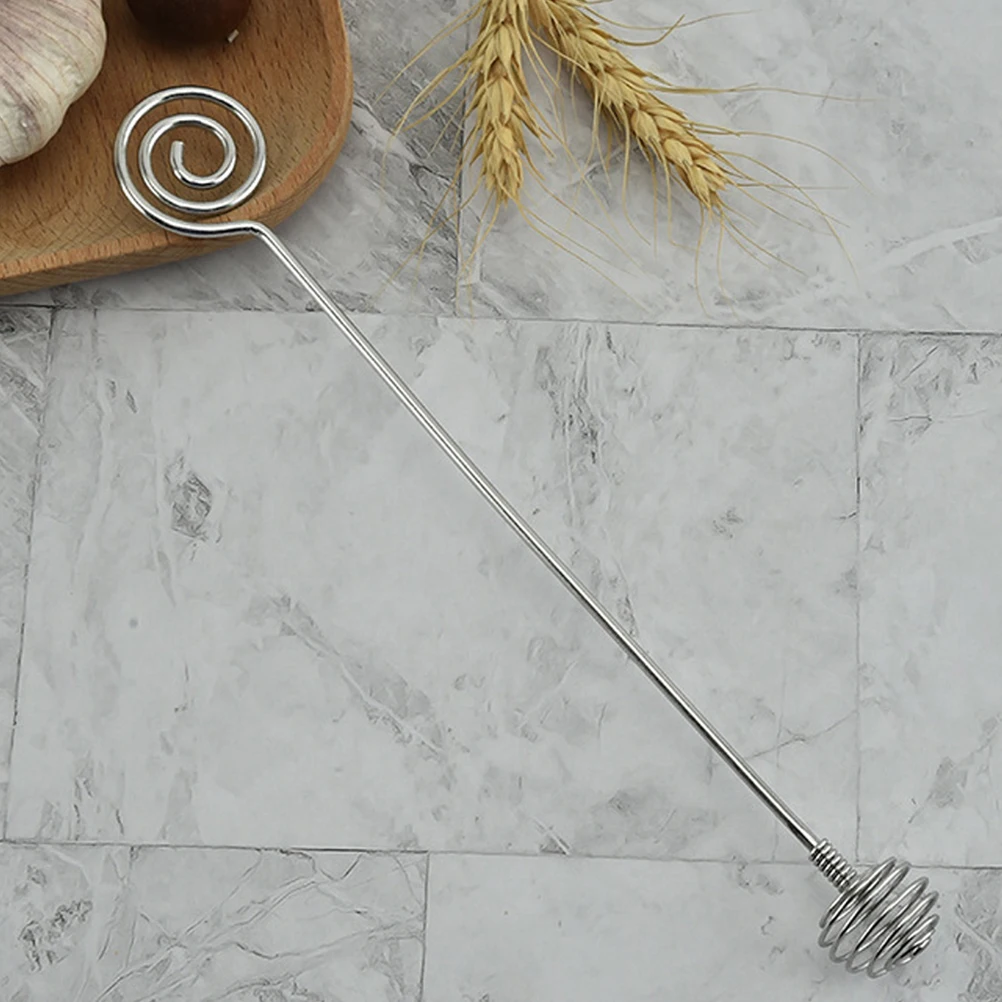 

4pcs Stainless Steel Stirring Sticks Honey Wand Liquid Blending Rods Mixer for Coffee Tea Milk Kitchen Gadgets