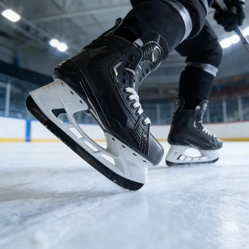 Professional hockey shoes, high-performance stainless steel blade hockey shoes