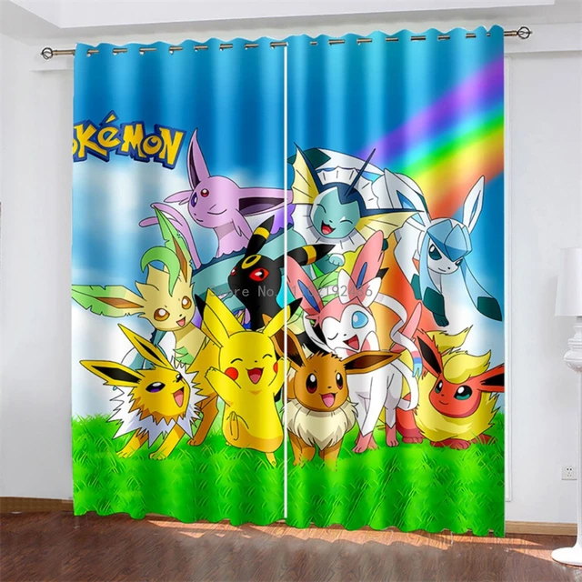 Pokémon window retailer decor