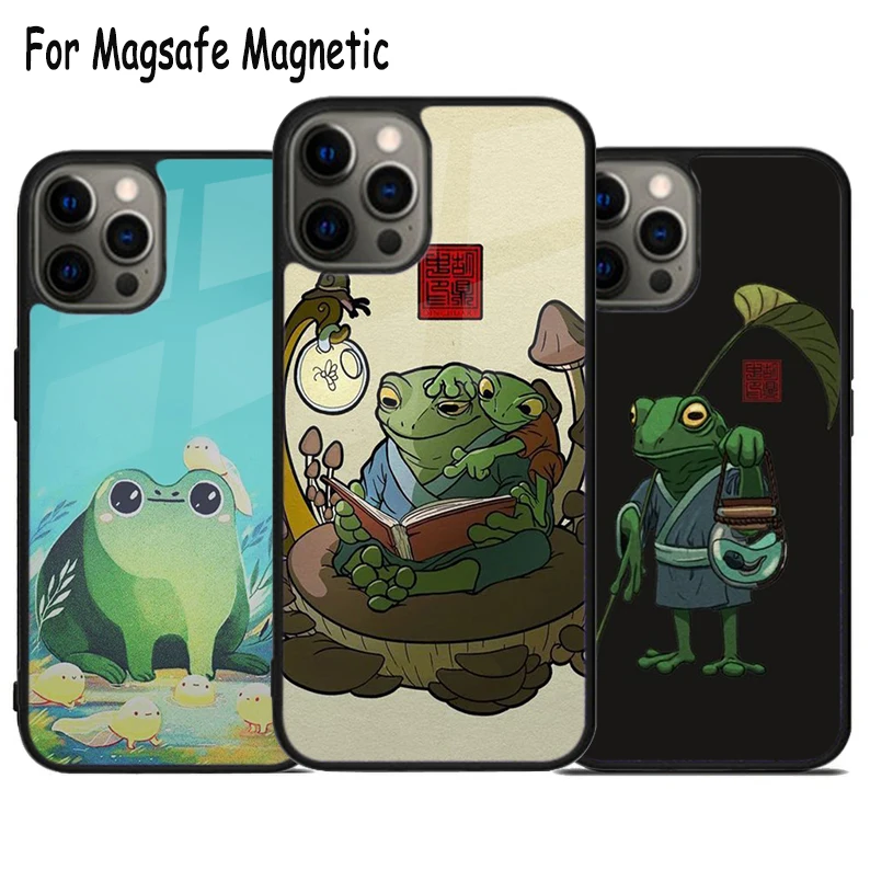 

Чехол Magsafe для телефона с беспроводной зарядкой для iPhone 15 16 14 13 11 12 Pro Max Plus