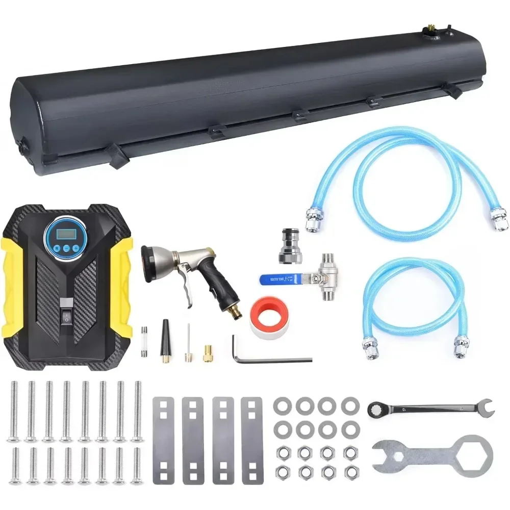 8 Gallon 30L Car Roof Water Tank Camping Shower for Off-Road Vehicles Camping Water Tank for Camping Shower Water Storage