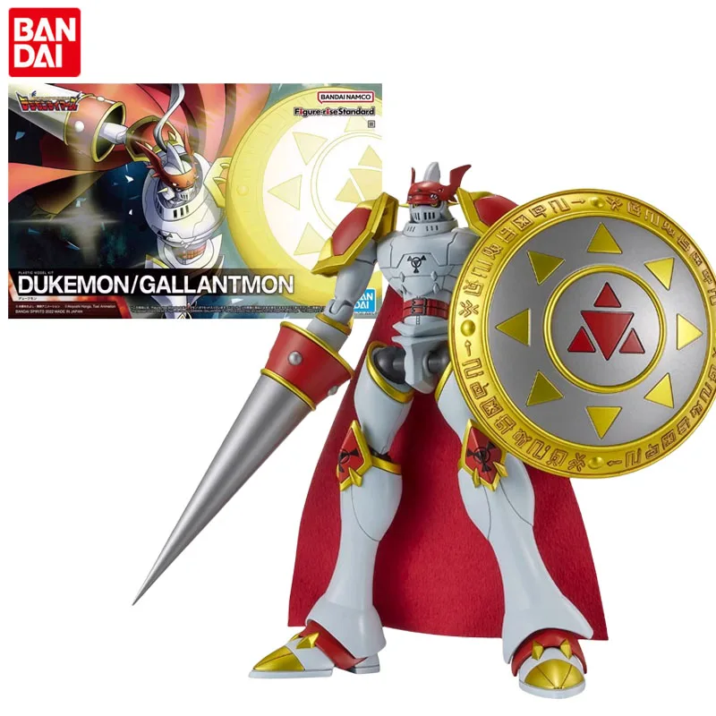 

Bandai Genuine Digimon Adventure Anime Figure FRS Dukemon TV Action Figure Toys for Boys Girls Kids Gift Collectible Model