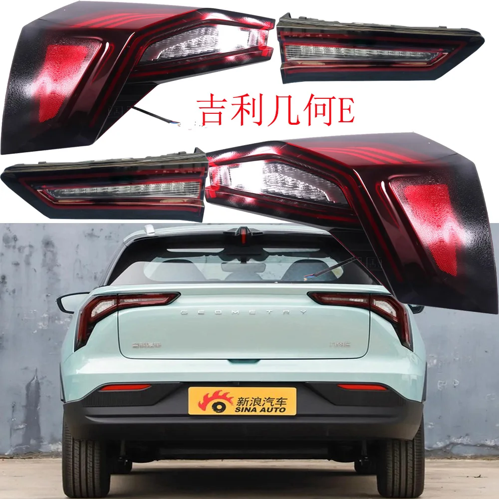 

1pcs Car bupmer tail light for Geely Emgrand E taillight LED 2020~2024y car accessories DRL fog Geely Emgrand E rear light