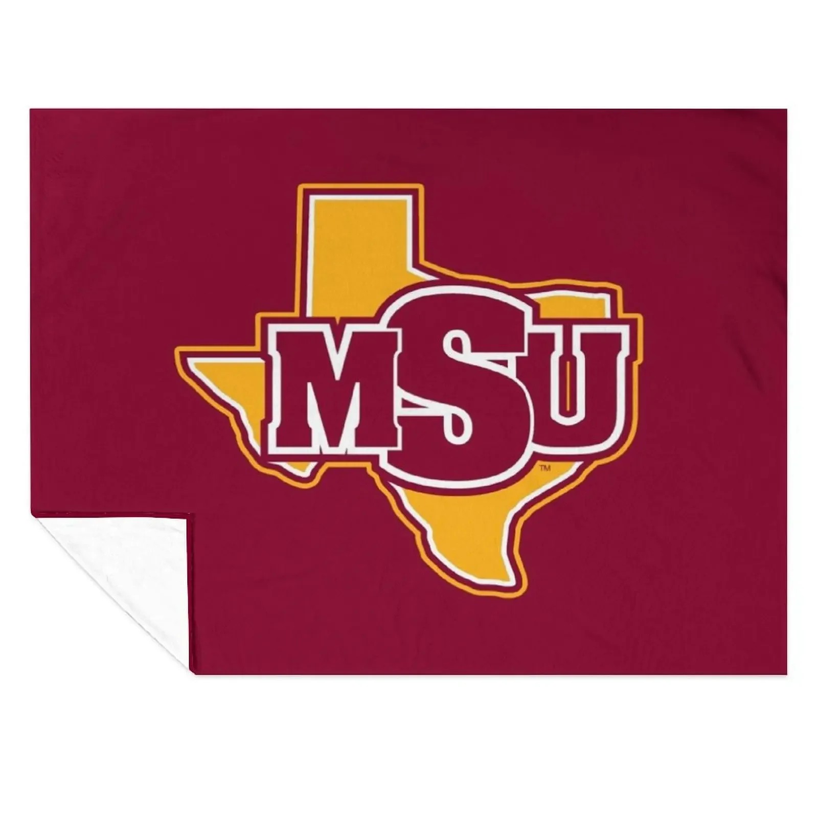 

Midwestern State University Throw Blanket Luxury Thicken Loose christmas gifts Flannel Blankets
