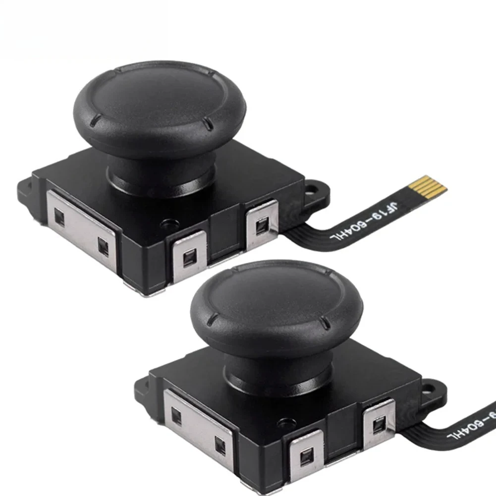 1/2 قطعة عصا التحكم تأثير القاعة لنينتندو سويتش/لايت/OLED Joycon التناظرية عصا الإبهام لا الانجراف قاعة عصا الكهرومغناطيسية