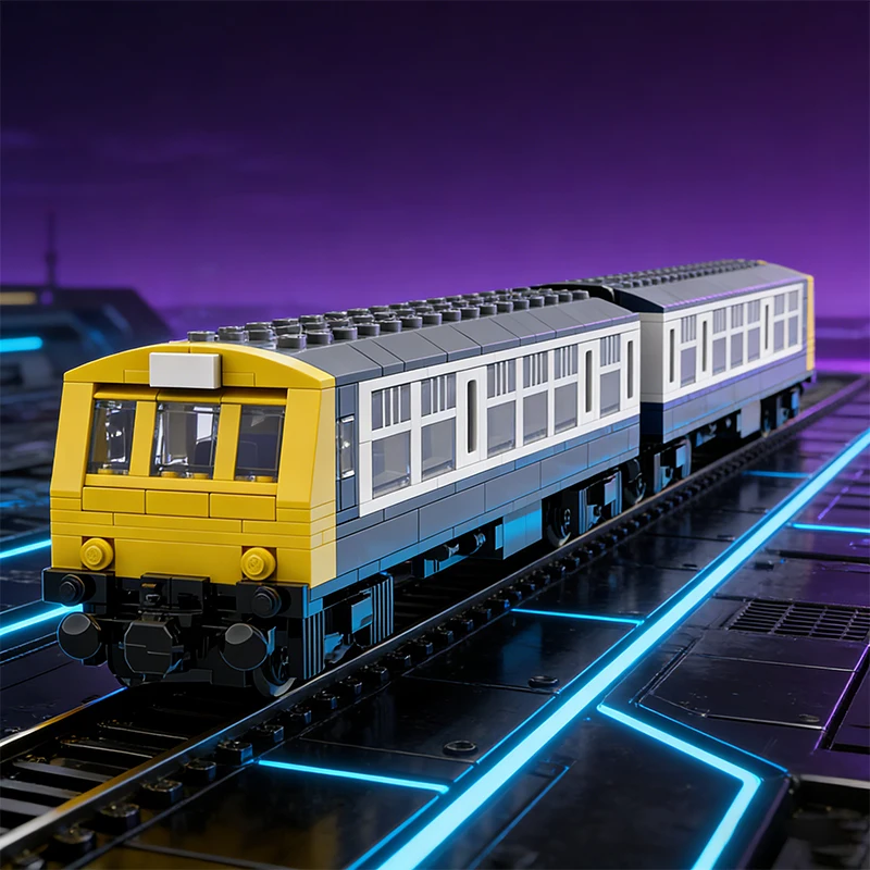 894 Piezas de Bloques de Construcción Modulares Personalizables MOC de Clase 101 para Coche, Funciones de Potencia Ampliadas, Diseño Creativo, DIY Sencillo, Regalos de Juguete para Fiestas