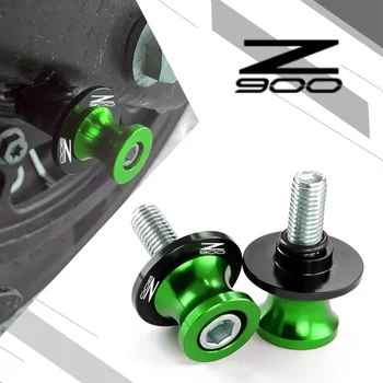สําหรับ KAWASAKI Z900 Z900RS SE 2017-2024 2023 2022 อุปกรณ์เสริมรถจักรยานยนต์อลูมิเนียม M8 ขาตั้งสกรู Swingarm Spools Slider