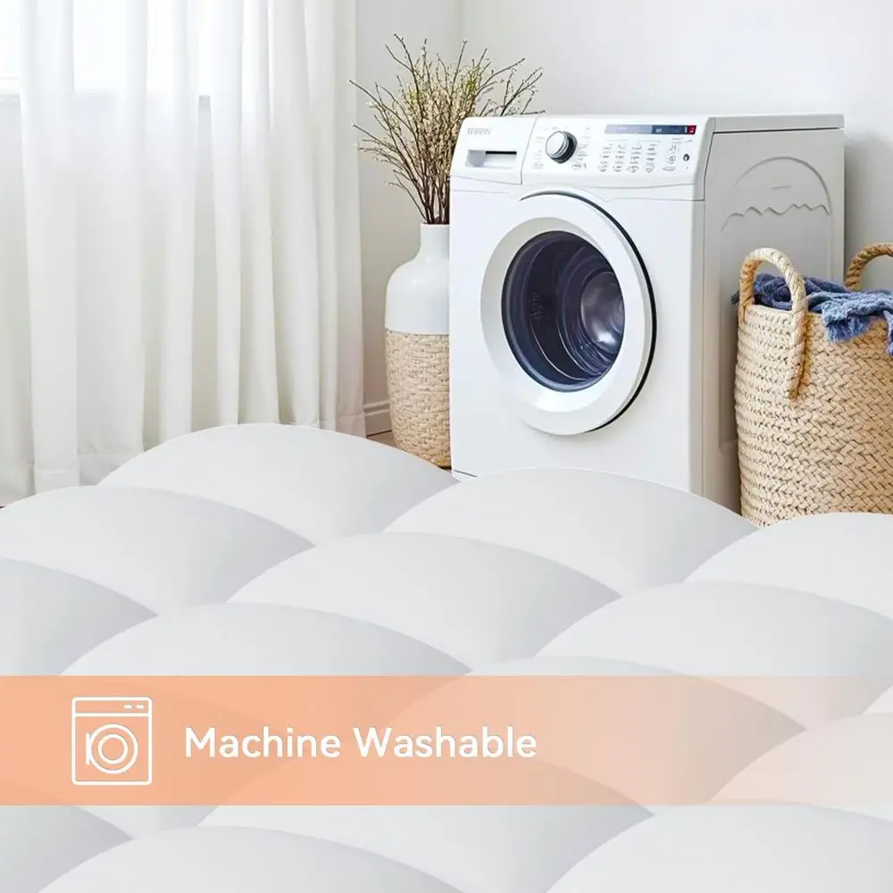 Coprimaterasso spesso per letti a grandezza naturale - Topper imbottito imbottito in peluche per alleviare il mal di schiena