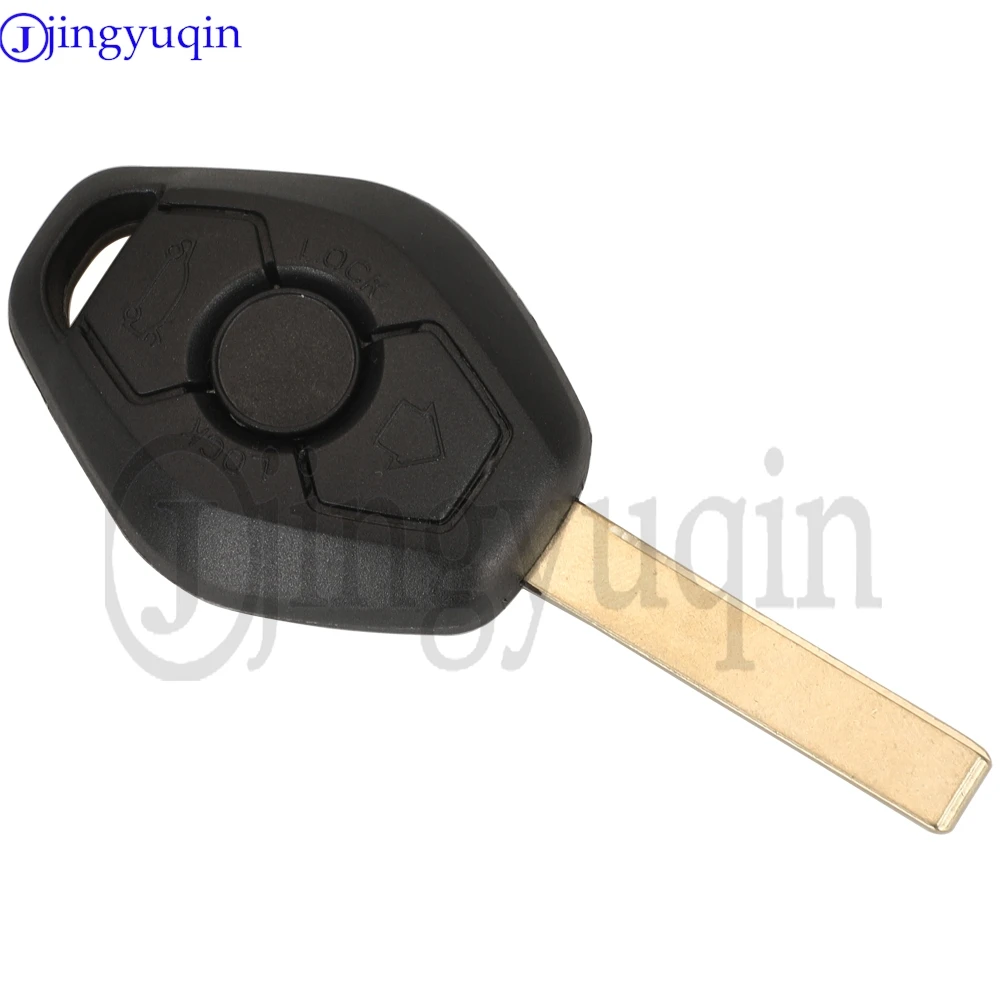 jingyuqin 315/315LP/433 Mhz with ID46-7953 Chip 3 Buttons CAS2 System Car Remote Key For BMW 3/5 7 Series HU58 HU92 Blade